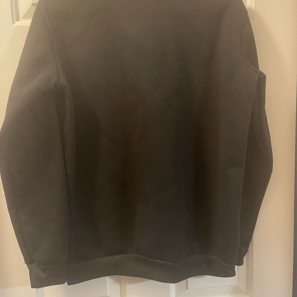 Black Sweatshirt with Red Heart Design - Picture 4 of 9